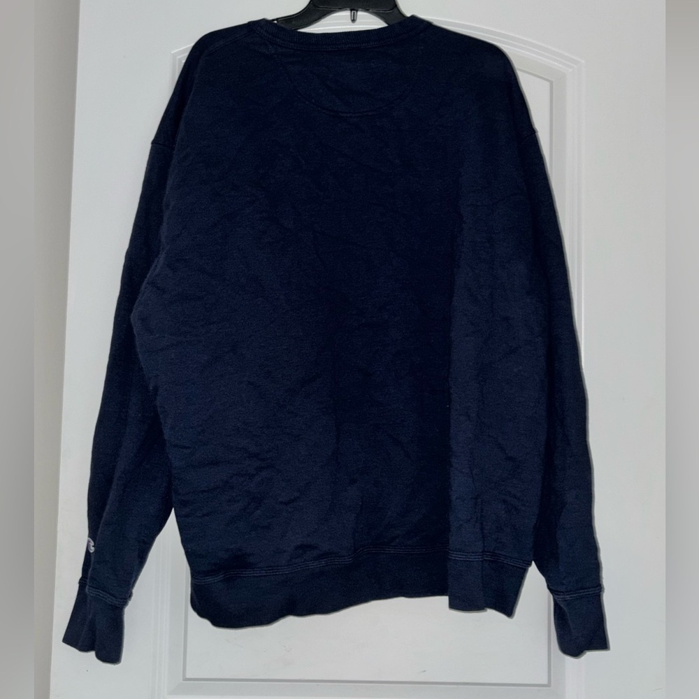 Champion Men's Navy Sweatshirt - Picture 2 of 4
